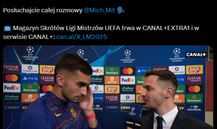 Ferran Torres nt. RYWALIZACJI z Lewym!